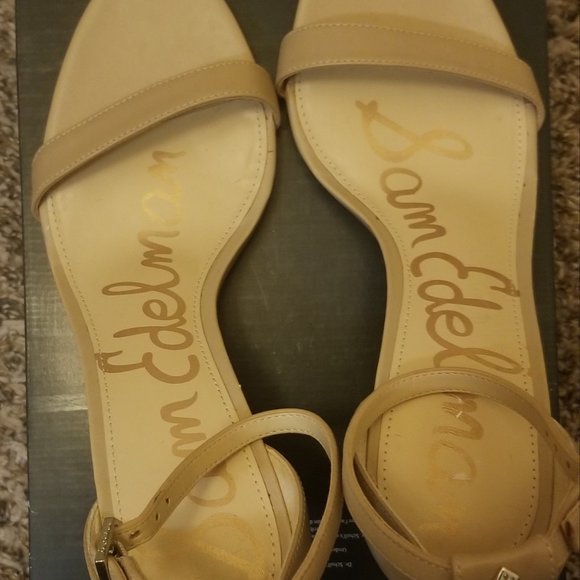 Sam Edelman  light tan shoes - Picture 1 of 6